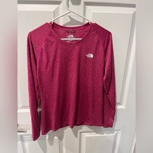 ‼️The North Face Medium Women's Fuchsia Long Sleeve Tee